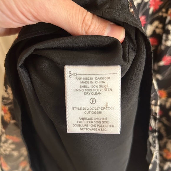 Joie Huntlie Floral Silk Midi Dress - Picture 8 of 8